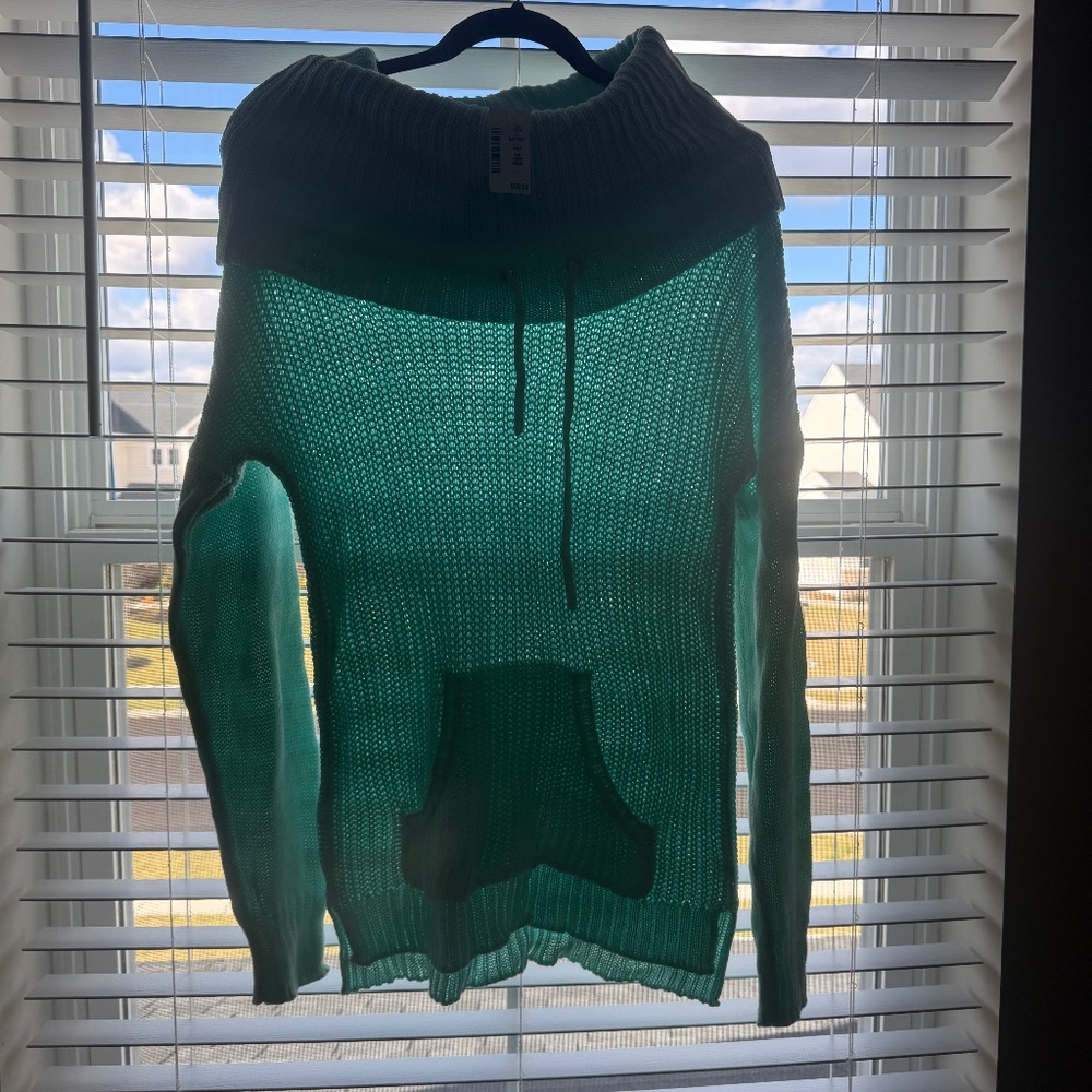 Off the shoulder lounge sweater